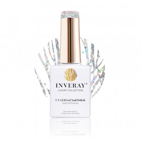 UV/LED Gel Nail Polish - Ojă semipermanentă - Inveray UV/LED Gel Nail Polish Luxury Collection N°116 DELIGHTFUL