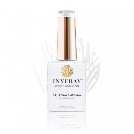 UV/LED Gel Nail Polish - Ojă semipermanentă - Inveray UV/LED Gel Nail Polish Luxury Collection N°118 PURITY