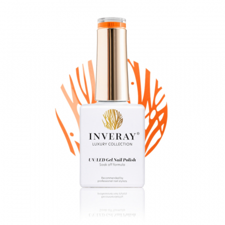 UV/LED Gel Nail Polish - Ojă semipermanentă - Inveray UV/LED Gel Nail Polish Luxury Collection N°13 VIGOR