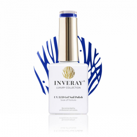 Albastru - Inveray UV/LED Gel Nail Polish Luxury Collection N°138 PERSIAN BLUE