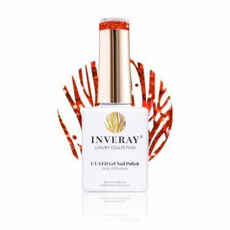 UV/LED Gel Nail Polish - Ojă semipermanentă - Inveray UV/LED Gel Nail Polish Luxury Collection N°139 CATWALK QUEEN