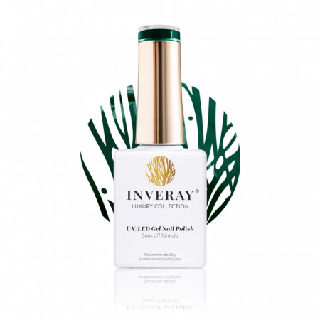 UV/LED Gel Nail Polish - Ojă semipermanentă - Inveray UV/LED Gel Nail Polish Luxury Collection N°153 THE GLADES OF DREAMS
