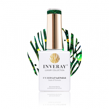 UV/LED Gel Nail Polish - Ojă semipermanentă - Inveray UV/LED Gel Nail Polish Luxury Collection N°155 DANCE WITH ME