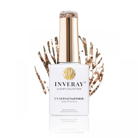Auriu - Inveray UV/LED Gel Nail Polish Luxury Collection N°156 GOLDEN EYE