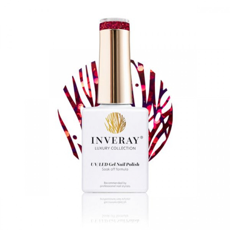 UV/LED Gel Nail Polish - Ojă semipermanentă - Inveray UV/LED Gel Nail Polish Luxury Collection N°158 SECRET KISS