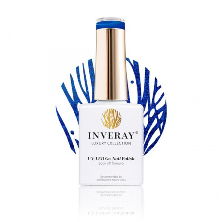 Albastru - Inveray UV/LED Gel Nail Polish Luxury Collection N°160 BENEATH THE WATER