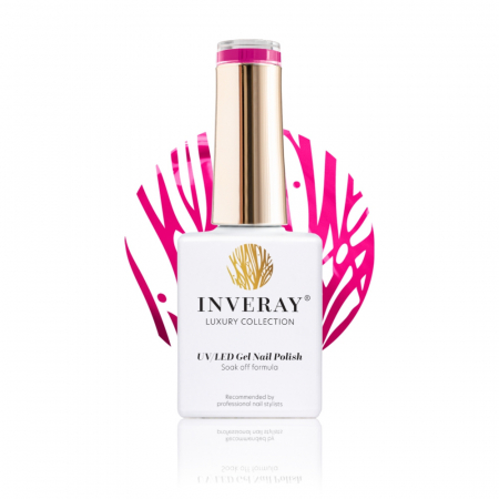UV/LED Gel Nail Polish - Ojă semipermanentă - Inveray UV/LED Gel Nail Polish Luxury Collection N°170 OLEANDER