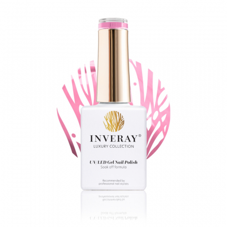 UV/LED Gel Nail Polish - Ojă semipermanentă - Inveray UV/LED Gel Nail Polish Luxury Collection N°171 GARDEN ROSE