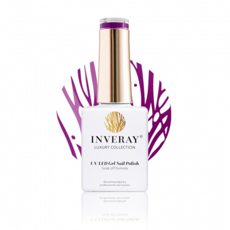 UV/LED Gel Nail Polish - Ojă semipermanentă - Inveray UV/LED Gel Nail Polish Luxury Collection N°18 MYSTERY