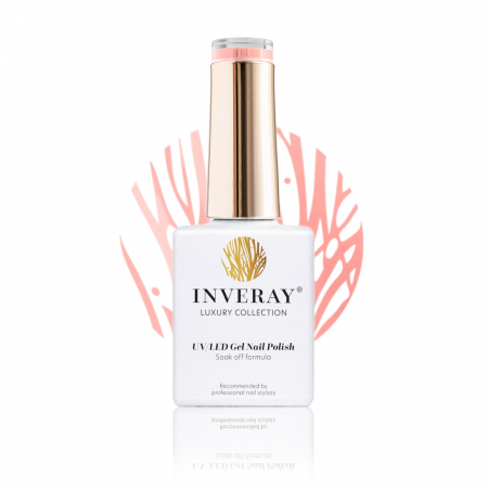 UV/LED Gel Nail Polish - Ojă semipermanentă - Inveray UV/LED Gel Nail Polish Luxury Collection N°19 BLISS