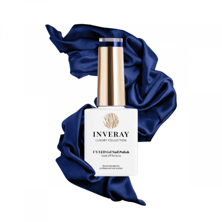 Inveray UV/LED Gel Nail Polish Luxury Collection N°200 BLUE BOOKMARK