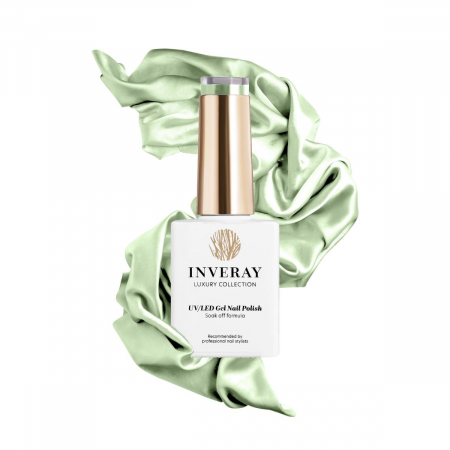 UV/LED Gel Nail Polish - Ojă semipermanentă - Inveray UV/LED Gel Nail Polish Luxury Collection N°203 WHISPER OF SPRING