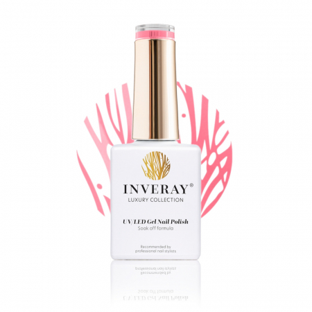 UV/LED Gel Nail Polish - Ojă semipermanentă - Inveray UV/LED Gel Nail Polish Luxury Collection N°21 FANTASY ISLAND