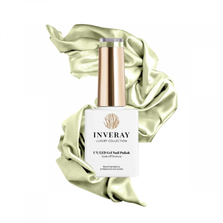 UV/LED Gel Nail Polish - Ojă semipermanentă - Inveray UV/LED Gel Nail Polish Luxury Collection N°211 MEADOW BREEZE