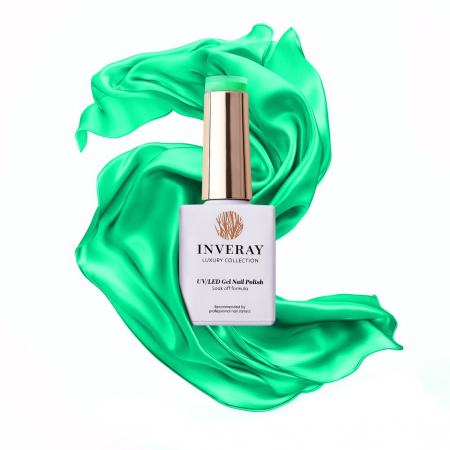 UV/LED Gel Nail Polish - Ojă semipermanentă - Inveray UV/LED Gel Nail Polish Luxury Collection N°221 ETHEREAL RADIANCE