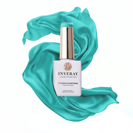 UV/LED Gel Nail Polish - Ojă semipermanentă - Inveray UV/LED Gel Nail Polish Luxury Collection N°222 CANYON DEPTHS