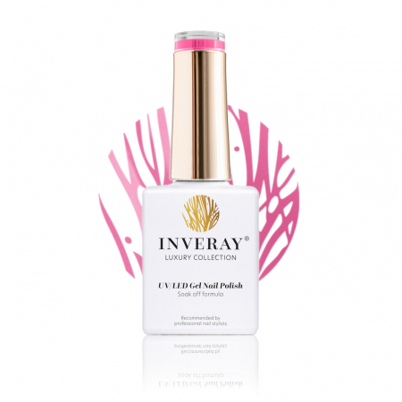 UV/LED Gel Nail Polish - Ojă semipermanentă - Inveray UV/LED Gel Nail Polish Luxury Collection N°23 ROMANCE