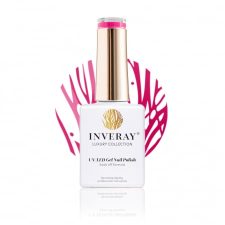 UV/LED Gel Nail Polish - Ojă semipermanentă - Inveray UV/LED Gel Nail Polish Luxury Collection N°28 ECSTASY