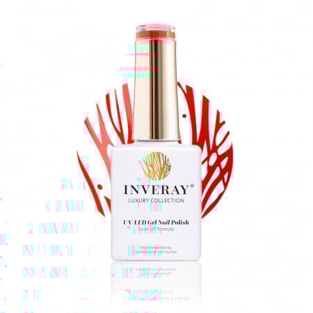 UV/LED Gel Nail Polish - Ojă semipermanentă - Inveray UV/LED Gel Nail Polish  Luxury Collection  N°32 LIBERTY