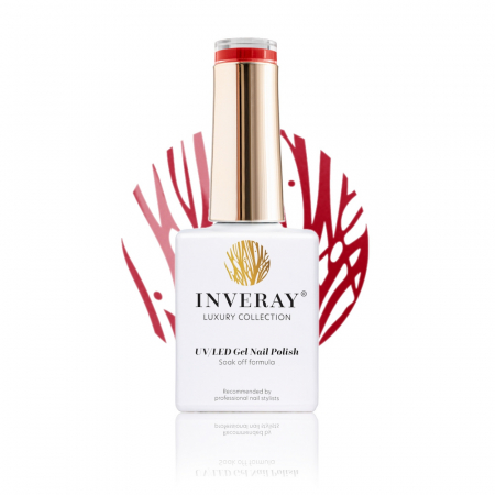 UV/LED Gel Nail Polish - Ojă semipermanentă - Inveray UV/LED Gel Nail Polish Luxury Collection N°35 DESIRE
