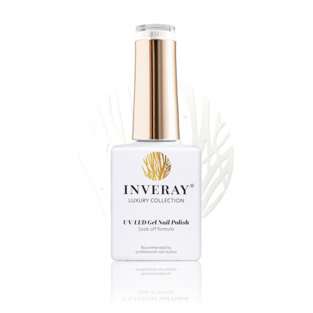 UV/LED Gel Nail Polish - Ojă semipermanentă - Inveray UV/LED Gel Nail Polish Luxury Collection N°37 INNOSENCE
