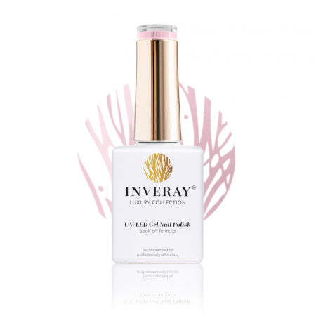 UV/LED Gel Nail Polish - Ojă semipermanentă - Inveray UV/LED Gel Nail Polish Luxury Collection N°40 SUBTLE