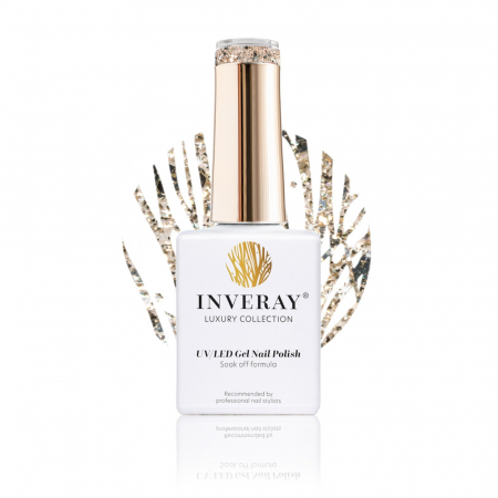 UV/LED Gel Nail Polish - Ojă semipermanentă - Inveray UV/LED Gel Nail Polish Luxury Collection N°42 GLAMOUR