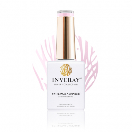 UV/LED Gel Nail Polish - Ojă semipermanentă - Inveray UV/LED Gel Nail Polish Luxury Collection N°46 SENSITIVITY