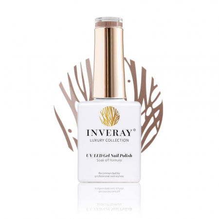 UV/LED Gel Nail Polish - Ojă semipermanentă - Inveray UV/LED Gel Nail Polish Luxury Collection N°52 SOPHISTICATION