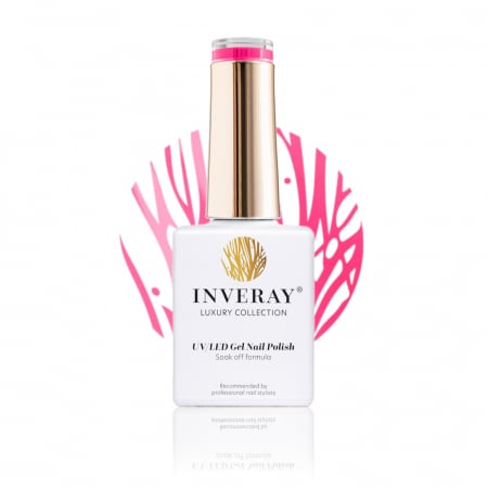 UV/LED Gel Nail Polish - Ojă semipermanentă - Inveray UV/LED Gel Nail Polish Luxury Collection N°6 CHARM