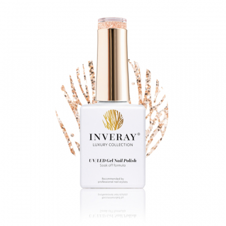 UV/LED Gel Nail Polish - Ojă semipermanentă - Inveray UV/LED Gel Nail Polish Luxury Collection N°73 SPOTLIGHT