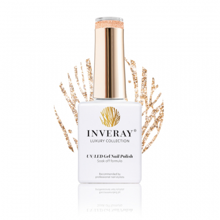 UV/LED Gel Nail Polish - Ojă semipermanentă - Inveray UV/LED Gel Nail Polish  Luxury Collection  N°74 PRESTIGE