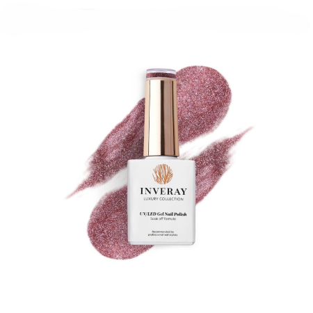 Inveray - Inveray UV/LED Gel Nail Polish TPO & HEMA Free N°262 APHRODITE’S SPARKS