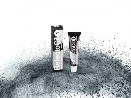 RefectoCil Pure Black Nr. 1 vopsea gene sprancene negru 15 ml [1]