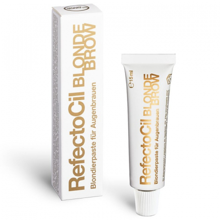 RefectoCil Blonde Brow (decolorant) vopsea gene sprancene blond 15 ml Vopsea pentru gene și sprâncene - RefectoCil Blonde Brow (decolorant) vopsea gene sprancene blond 15 ml