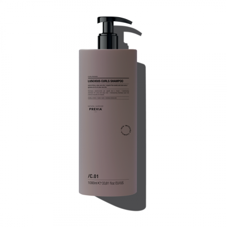 Păr creț, ondulat - Sampon Lucious Curls, pentru parul cret, Curlfriends Previa, 1000 ml