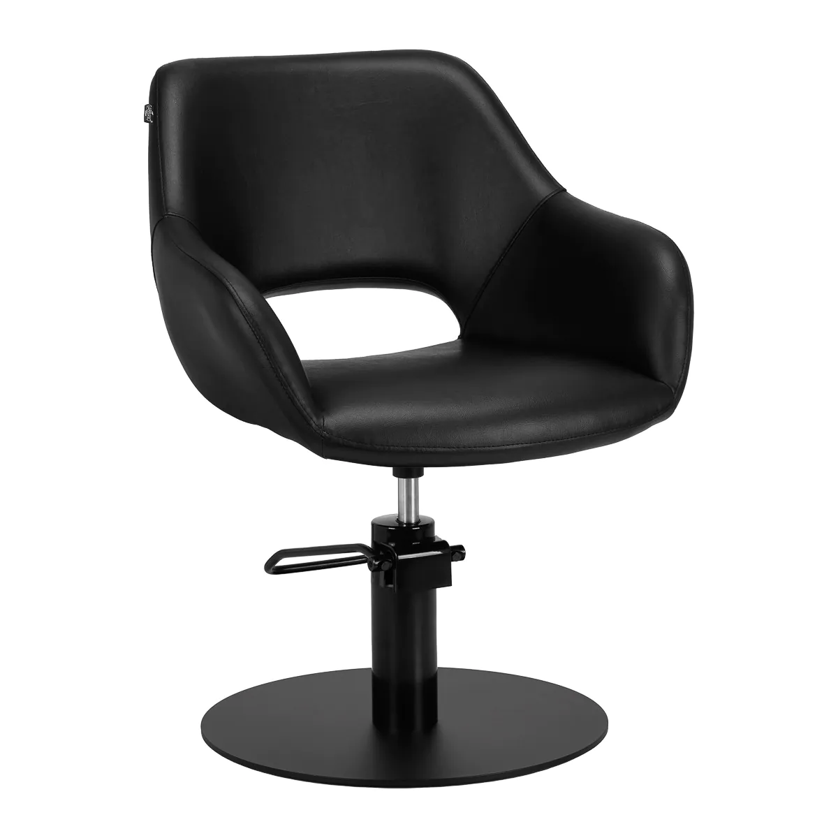 Mobilier coafor - Scaun coafor Morena negru