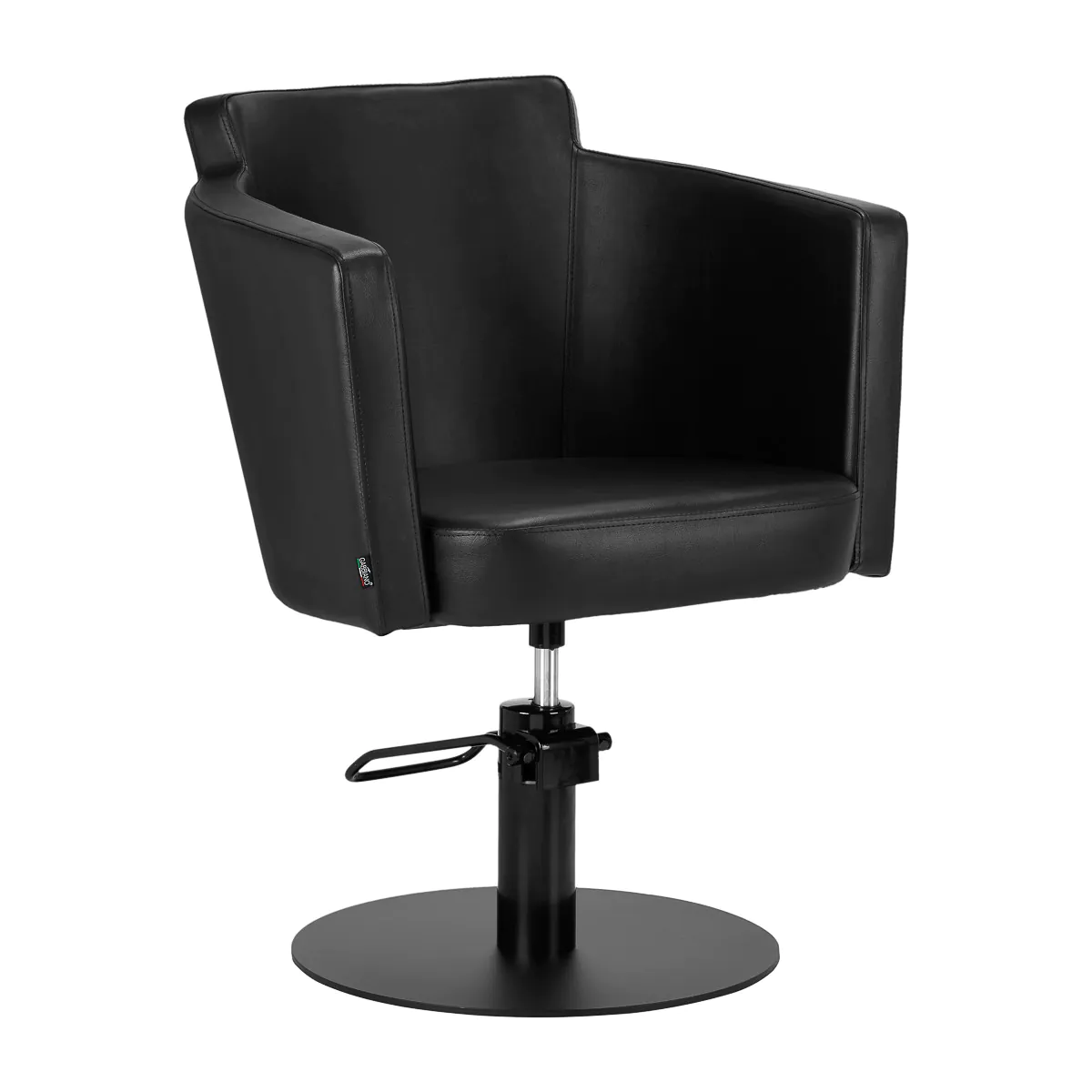 Mobilier coafor - Scaun coafor Roma negru