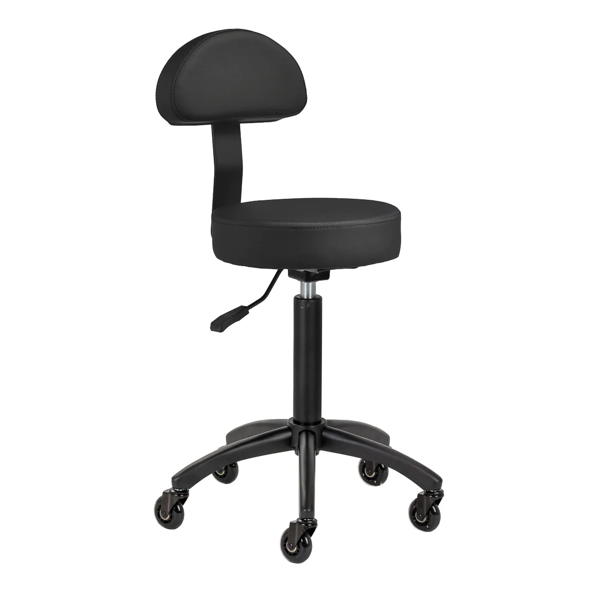 Mobilier coafor - Taburet coafor D026 negru