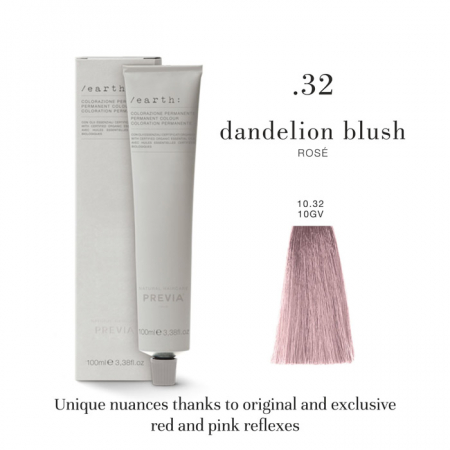 PĂR - Vopsea permanenta Previa Earth 10.32 10GV Platinum Rose Blonde 100 ml