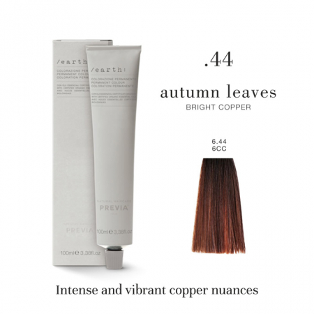 PĂR - Vopsea permanenta Previa Earth 6.44 6CC Dark Bright Copper Blonde 100 ml