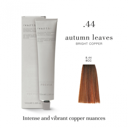 PĂR - Vopsea permanenta Previa Earth 8.44 8CC Light Bright Copper Blonde 100 ml