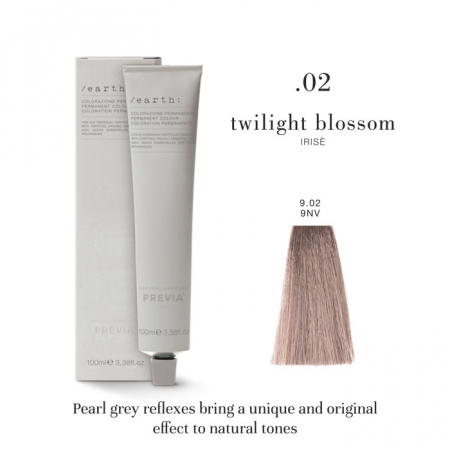 PĂR - Vopsea permanenta Previa Earth 9.02 9NV Very Light Irisee Blonde 100 ml