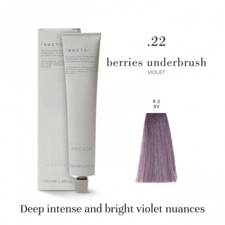 PĂR - Vopsea permanenta Previa Earth 9.2 9V Very Light Violet Blonde 100 ml