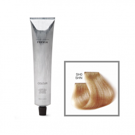 Vopsea de păr Previa Vibrant Shiny Colour - Vopsea permanenta Previa Vibrant Cold Colour SH0 SHN Strong Natural High Lift 100 ml