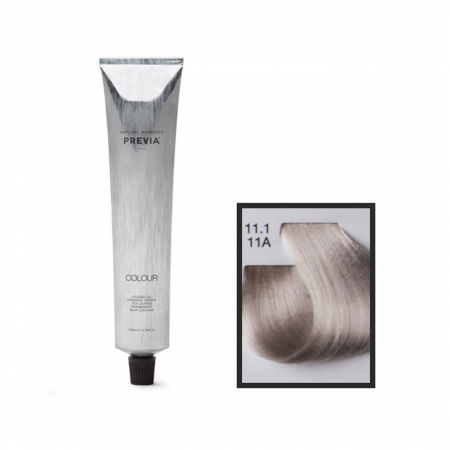 PĂR - Vopsea permanenta Previa Vibrant Shiny Colour 11.1 11A Ultra Platinum Ash 100 ml