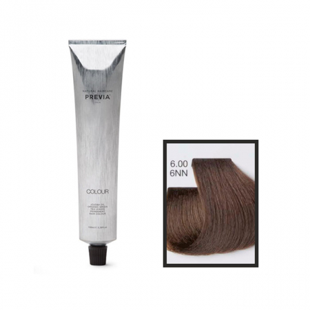 Vopsea de păr Previa Vibrant Shiny Colour - Vopsea permanenta Previa Vibrant Shiny Colour 6.00 6NN Dark Intense Natural Blonde 100 ml