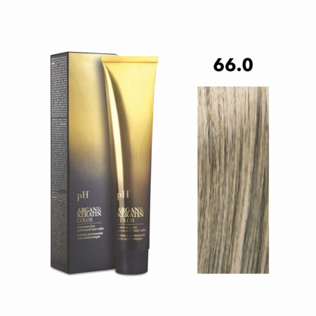 Vopsea de păr pH Laboratories - Vopsea pH Laboratories Argan & Keratin Cold Natural Dark Blonde 66.0  100 ml