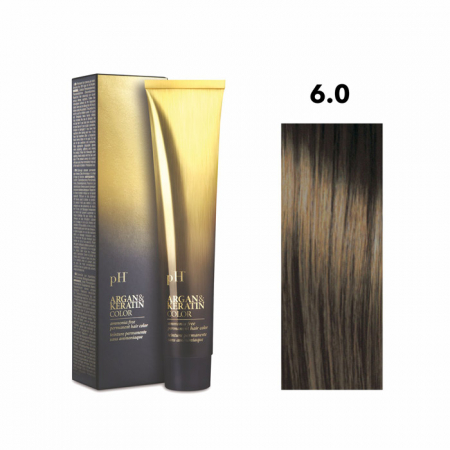 Vopsea de păr pH Laboratories - Vopsea pH Laboratories Argan & Keratin Natural Dark Blond 6.0 100 ml