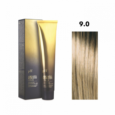 Vopsea de păr pH Laboratories - Vopsea pH Laboratories Argan & Keratin Natural Very Light Blonde 9.0 100 ml